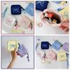 With Pendant Cute Zero Wallet Bowknot Cosmetic Bag Practical Sanitary Napkin Storage Bag  Earphone