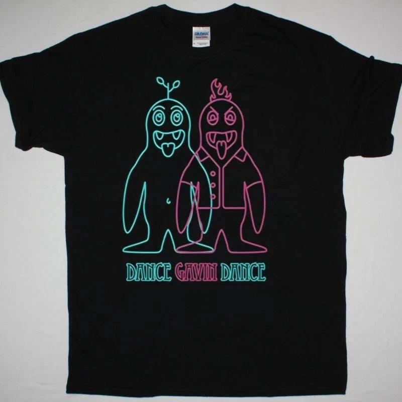 Dance Gavin Dance Band Graphic Funny Black Cotton T Shirt Size S-5XL S