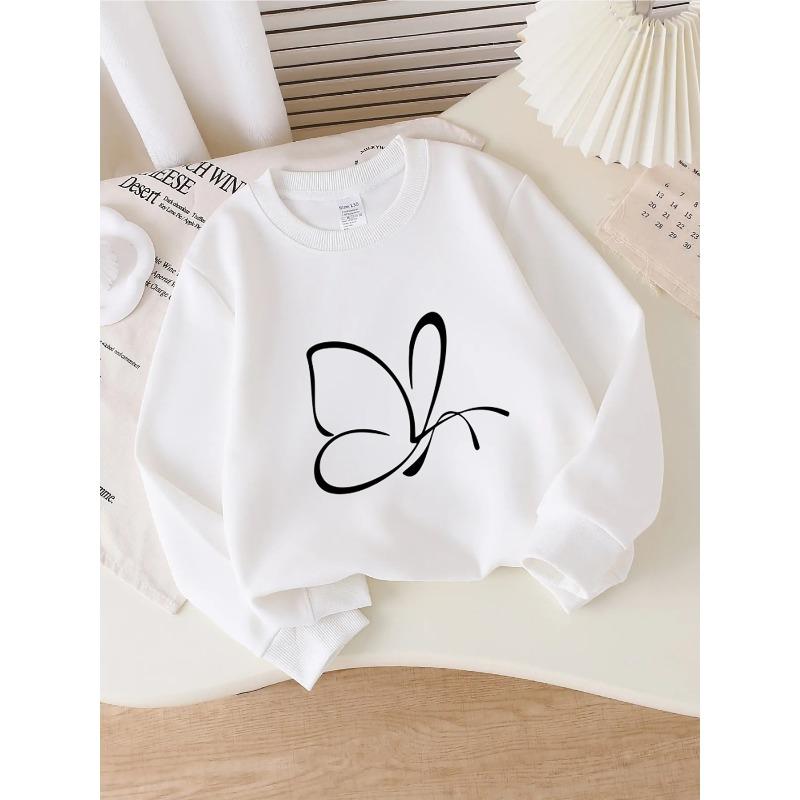 Kids Sweatshirt Crewneck Sweatshirt - Machine Washable, Spring And Autumn,Sportswear And Casual Wear, Soft And Comfortable,Children's Clothing
