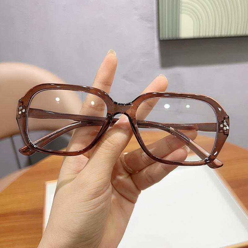 JYL Eyeglasses Anti Blue Light Pc Frame Myopia Prescription Plain Use CY5580 A-15251