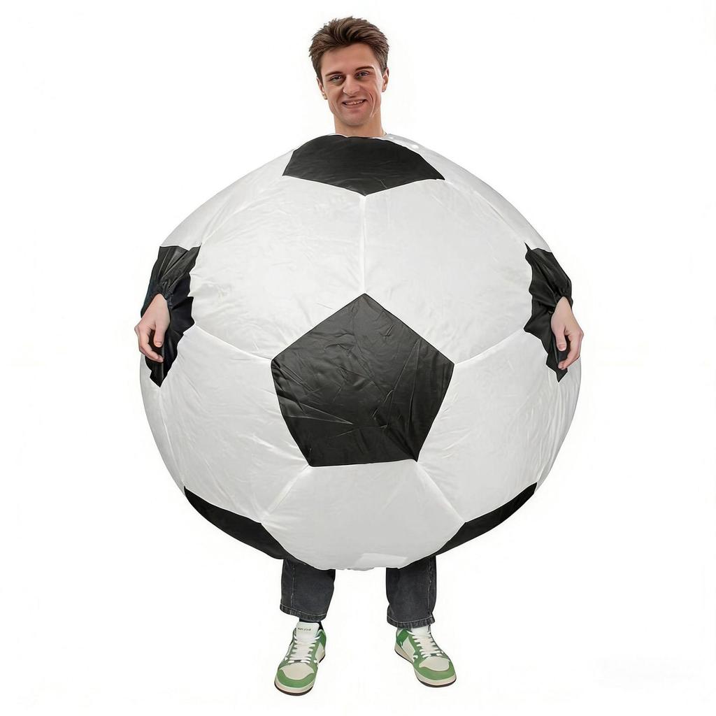 World Cup Inflatable Football Costume and Cheering Props for Sports Cosplay