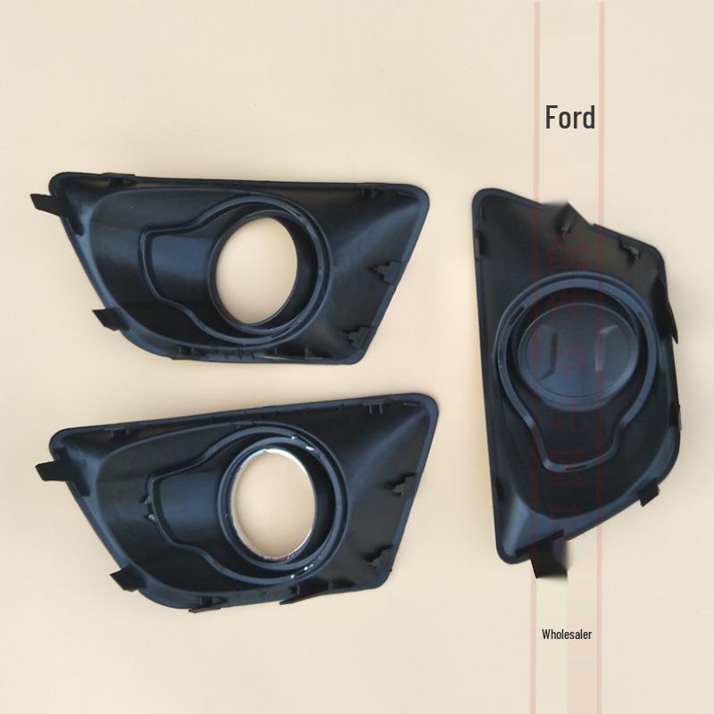 13-17 Ecosport Nebelscheinwerferrahmen & Abdeckung: Galvanisierter Originalstil