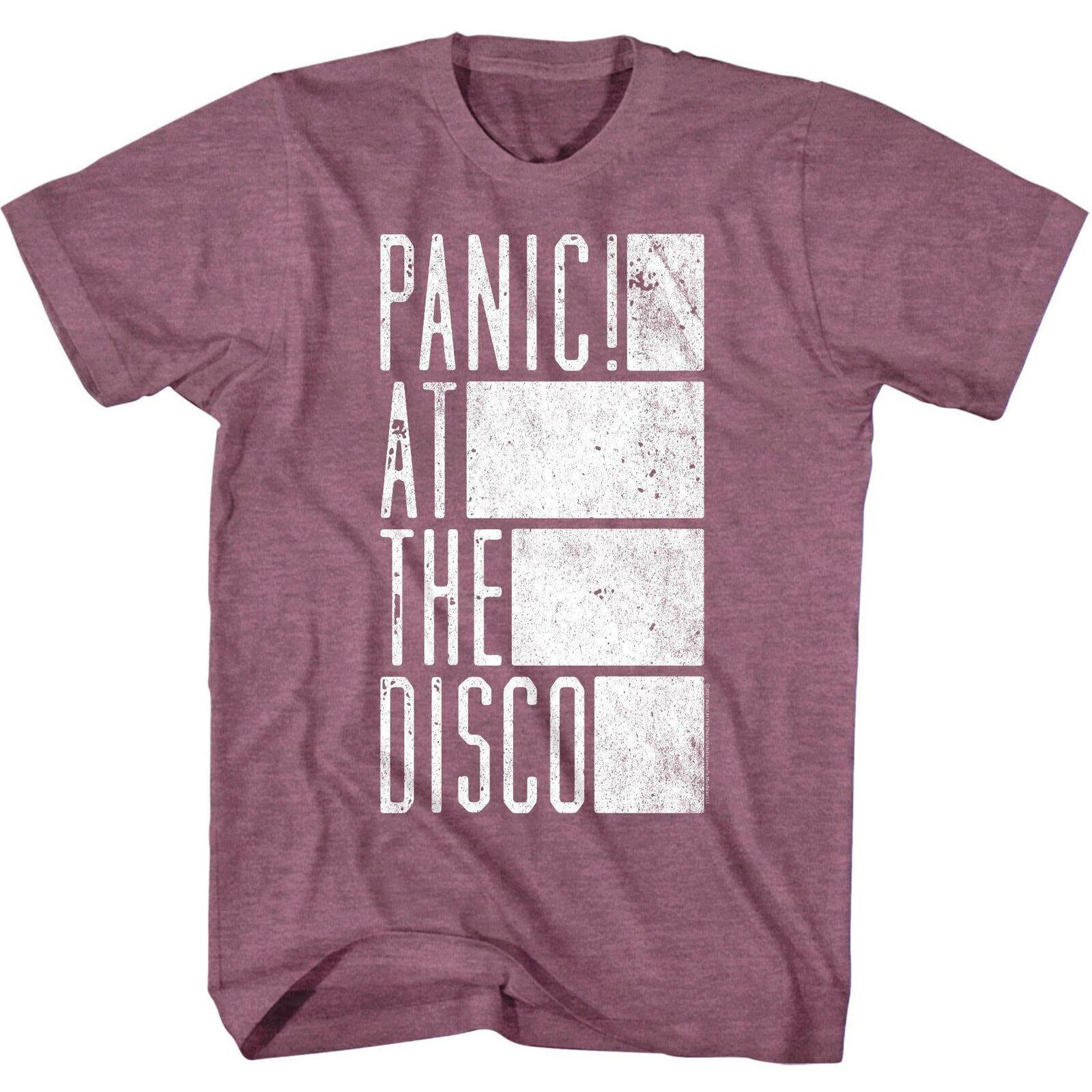 Panic At the Disco Logo Men T Shirt L