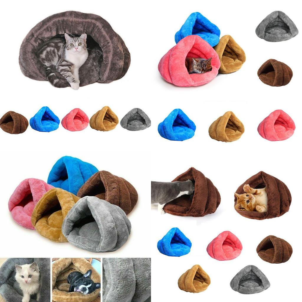 Ultra měkký kočičí pelíšek s PP bavlnou chránící životní prostředí a plyšovým sametem