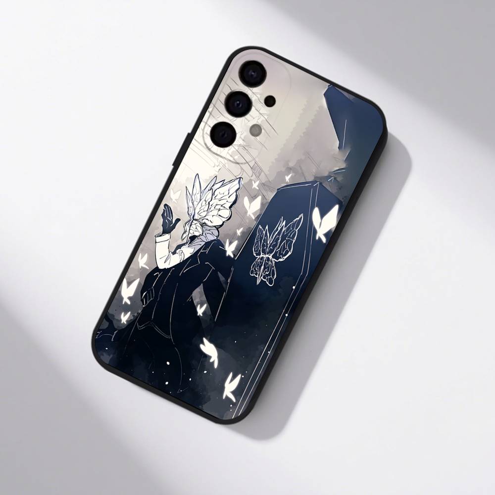 Limbus C-Company Quixote Butterfly Phone Case For Samsung S25,S24,S21,S22,S23,S30,Ultra,S20,Plus,Fe,Lite,5G Black Cover