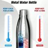 1pc-Stainless Steel Vacuum Cup Bottle Sports Water Cup Fashion Convenient Sports Leisure Water Cup For Outdoor Activities