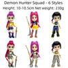 Anime KPop Devil Hunter Doll Vinyl Toy Rumi Mira Zoi Character Vinyl Mask Blind Box Ornament Toy Christmas Gift