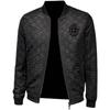 European Men's Embroidered Badge Baseball Collar Jacket – Autumn Casual Fashion
