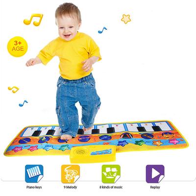 Crianças Educacional Aprendizagem Brinquedo 80x28CM Bebê Tamanho Grande Tapete Musical Estrela Tema Brinquedo