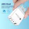 PD33W GaN QC3.0 Multi-Port Fast Charger, European Standard, 9V/12V Compatibility.