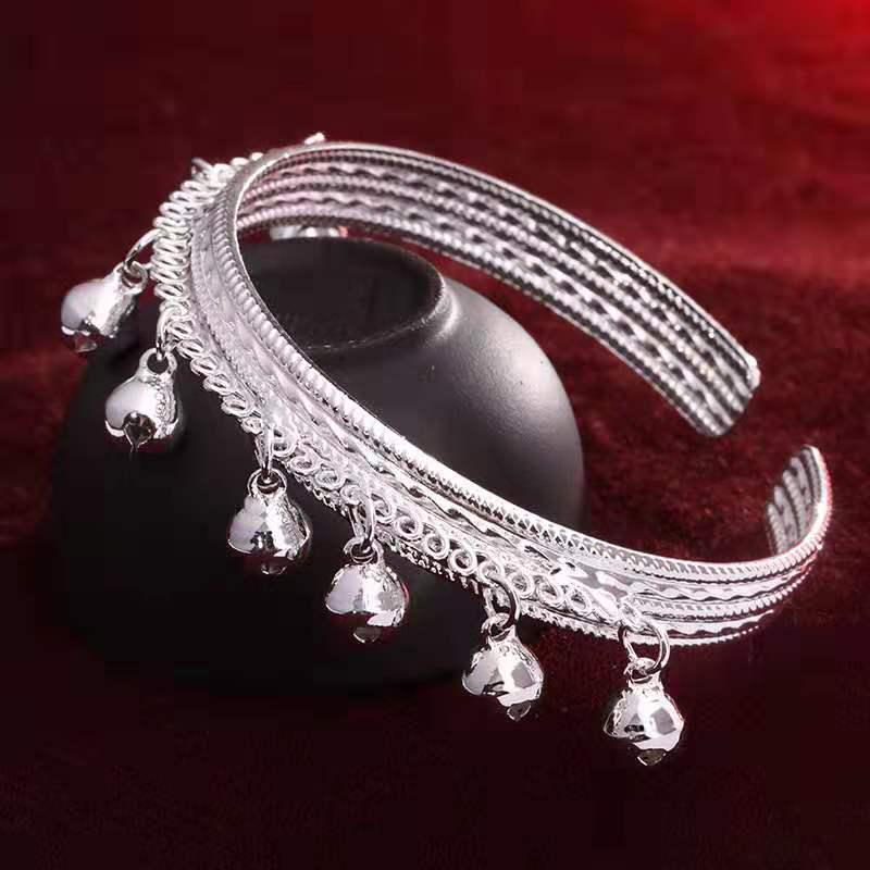 Brățară Stea Placată cu Argint de Ziua Îndrăgostiților pentru Femei - Cadou Trendy în Stil Douyin pentru Cea Mai Bună Prietenă