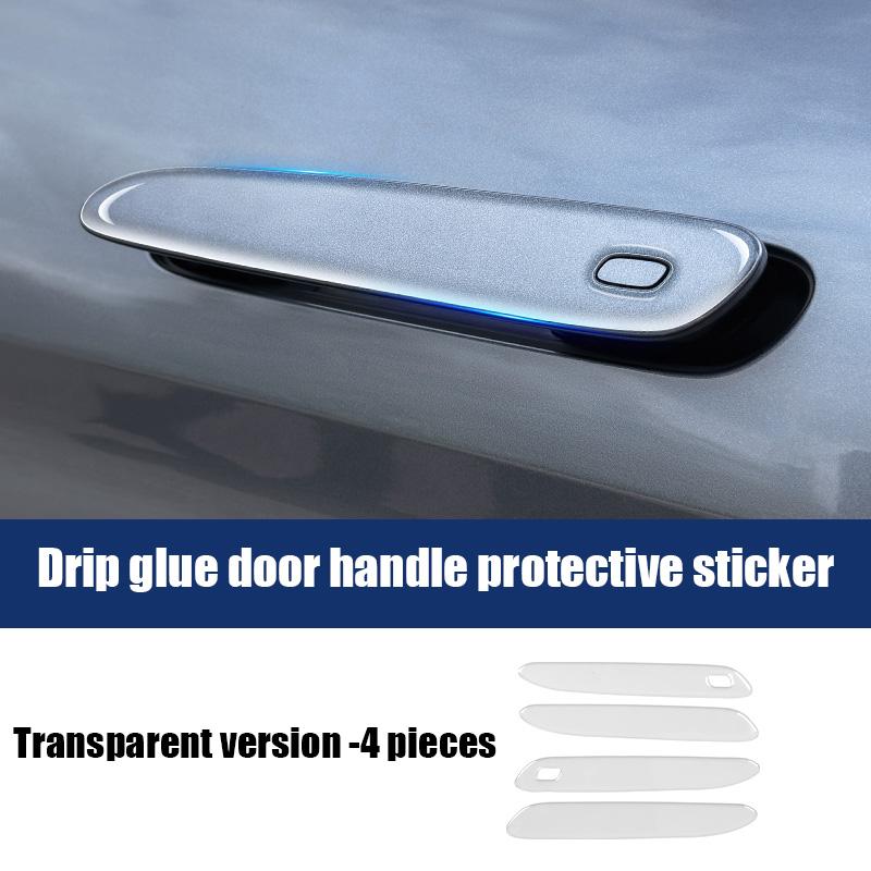 For BYD Sealion 7 Sea Lion 07 EV 2024 2025 Exterior Door Handle Protection Sticker with Adhesive Material