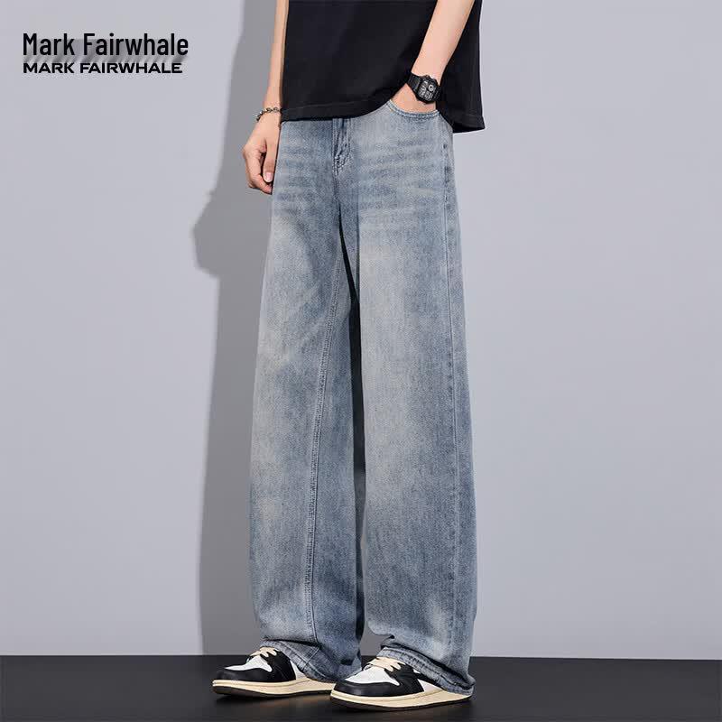 MARK FAIRWHALE Men s Loose Fit Casual Jeans L