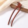 U-Shaped Wood Hairpin Double Side Hanfu Hair Accessories  Hanfu Headwear
