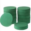 Spugna Floreale Verde 10X4Cm Blocco di Spugna Floreale Rotondo Spugna Floreale Multiuso per Fiori Secchi Blocco di Spugna Floreale Kit per Composizioni Floreali Fai da Te