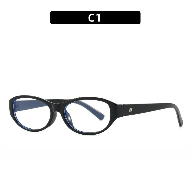 

2025 European-Style Unisex Oval Retro Sunglasses with Niche Leopard Print Design