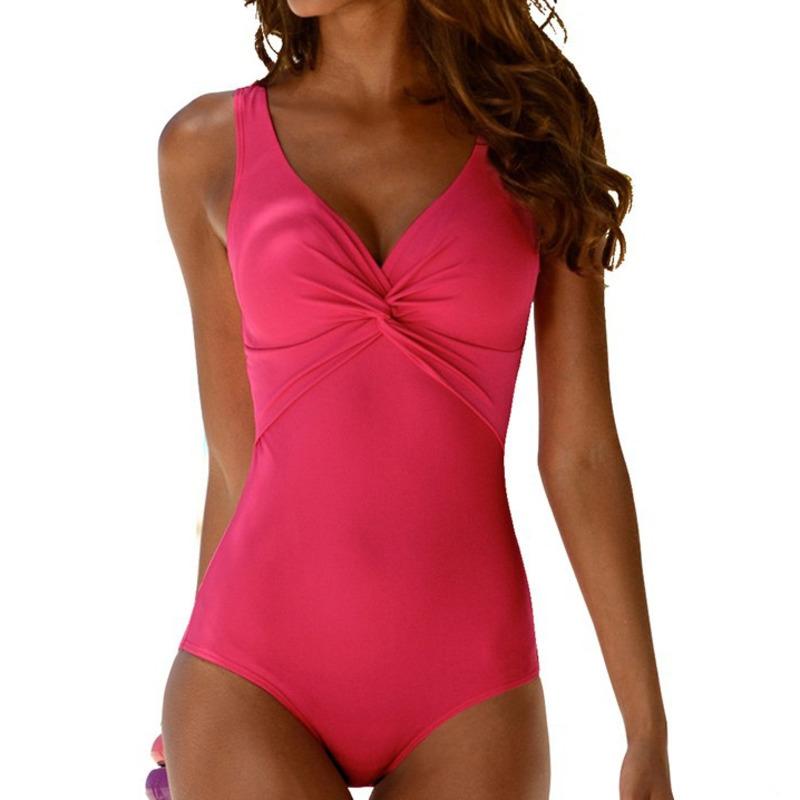 Costum de baie sexy dintr-o singură bucată, închis, mărime mare, pentru femei, cu push-up, pentru piscină, corp, sport, plajă, costum de baie, îmbrăcăminte de baie