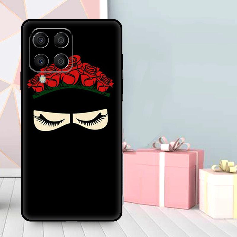 Muslim Islamic Girls Arabic Hijab Case For Samsung Galaxy M56 M52 M32 M53 M16 M11 M21 M31 M35 M12 M13 M14 M15 M36 M55 M34 M54