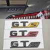 NEW 3D ABS Black Red Yellow Car Tail Marking Logo GTS Letters Rear Trunk Badge Emblem For Mercedes Benz GT Class GTS Accessory