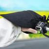 Motorcycle Handlebar Muffs Summer Airy 3D Oxford Waterproof Sun Protection Gloves With Reflective Strip Design Motorcycle Gloves
