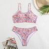 New bikini women's split sexy swimsuit printed swimsuit fashion