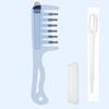 Rolling Metal Teeth Scalp Liquid Guide Comb Hair Care Comb  Scalp Beard Car