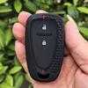 2 Buttons Silicone Car Remote Key Cover Case Holder for Chevrolet Cruze Spark 2016 Excellent Smart Remote FOB Key Shell Holder