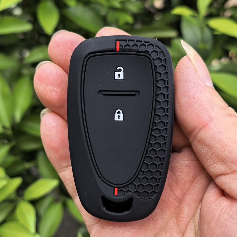 2 Buttons Silicone Car Remote Key Cover Case Holder for Chevrolet Cruze Spark 2016 Excellent Smart Remote FOB Key Shell Holder