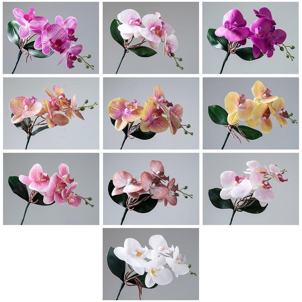 Cloth Simulation Phalaenopsis Vivid Fake Butterfly Orchid Artificial Moth Orchids  Bedroom