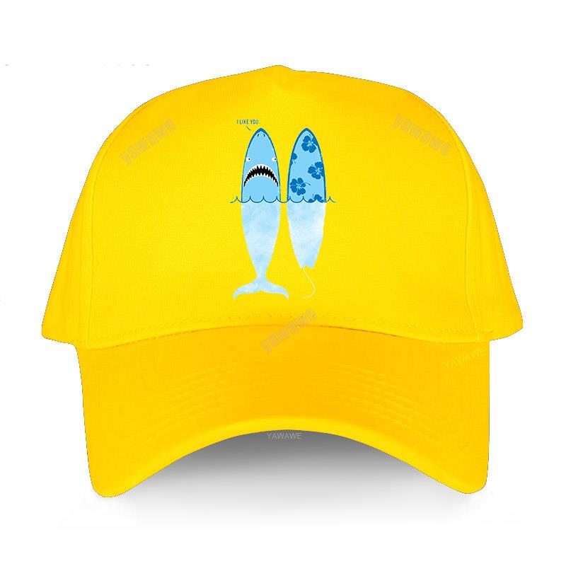 Latest Design Baseball Caps Yawawe Hat for Men Shark Like Adult Popular Sport Bonnet Women's Cotton Casual Adjustable Cap