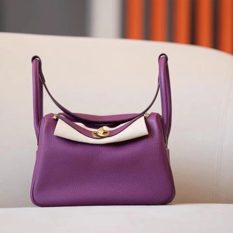 

Мини-сумка Lindy из натуральной кожи - модная сумка через плечо из коровьей кожи Togo