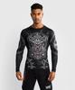 Venum Rashguard Gladiator 5.0 Langarm Schwarz/Silber M