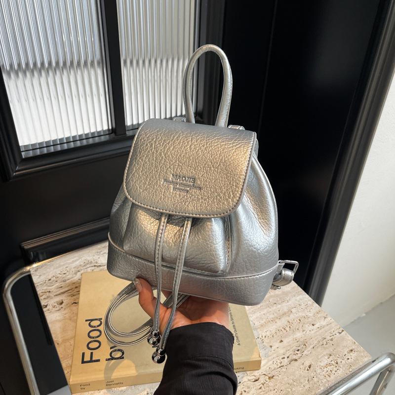 Backpack Women's New Fashion Backpack Versatile Portable Bucket Bag