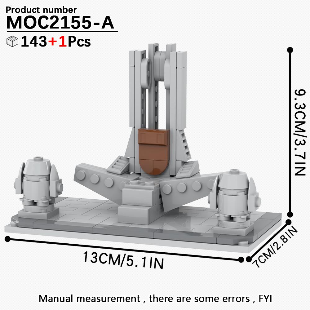 MOOXI Seria Wojen Kosmicznych Model Scenariuszowy MOC Klocki DIY Diorama Zabawki dla Dorosłych i Dzieci Zestaw Klocków Prezenty Montessori Dekoracja