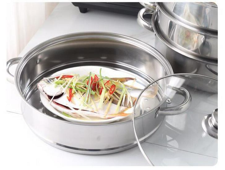 Thickened Stainless Steel Multi-Layer Steamer for Home Use