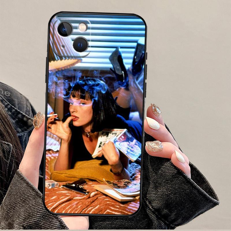 Pulp Fiction Movie Poster Phone Case For iPhone 17 Pro Max 17 Air 14 13 12 11 15 16 Pro Max Mini 16 Plus 16e Cover
