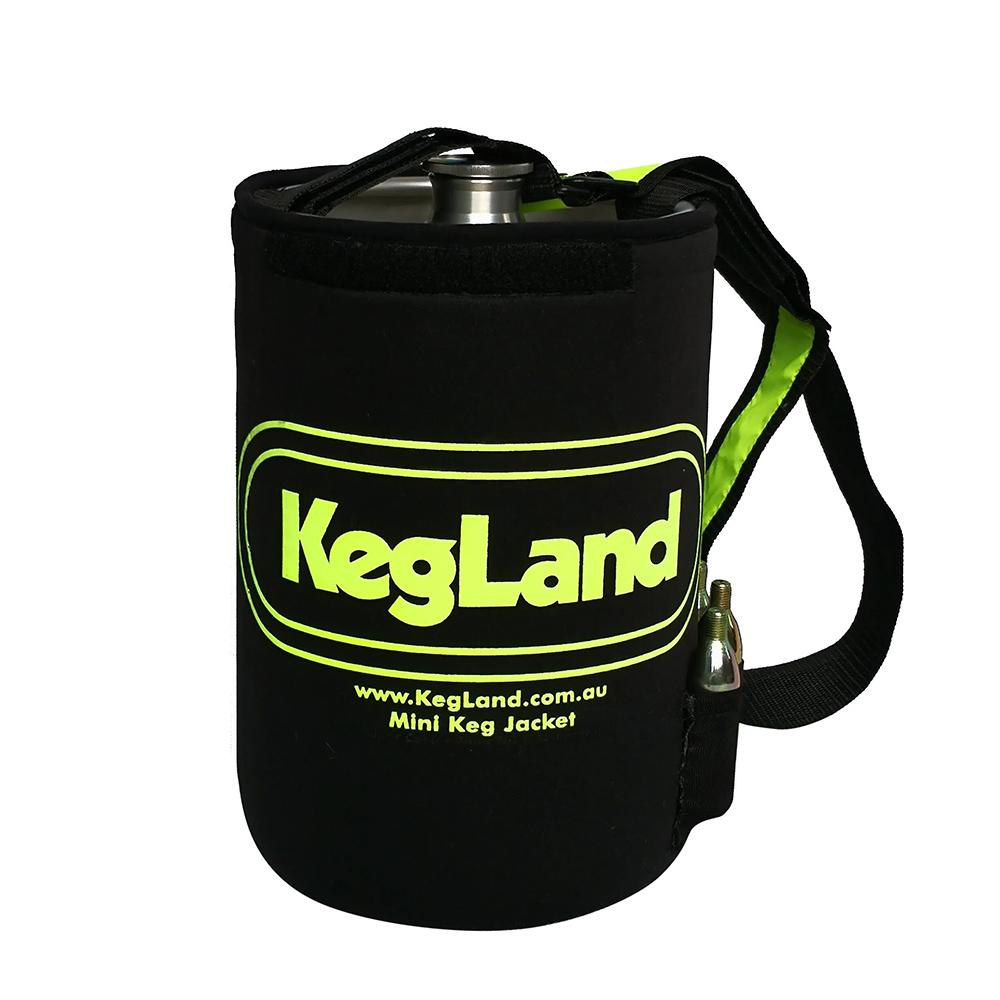 

KegLand Неопреновый чехол для мини-кега 4/5/8л-10л Светящаяся в темноте куртка для кега Домашнее пивоварение