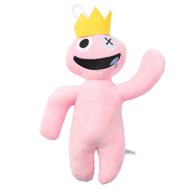 

Очаровательные плюшевые игрушки Roblox Rainbow Friends, мультяшная мягкая кукла, детский рождественский подарок Pink