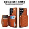 Crossbody Wallet Case for Samsung Galaxy S25 S24 S23 S22 Ultra Plus S24 S23 FE, RFID Blocking Zipper Handbag Purse Flip Cover
