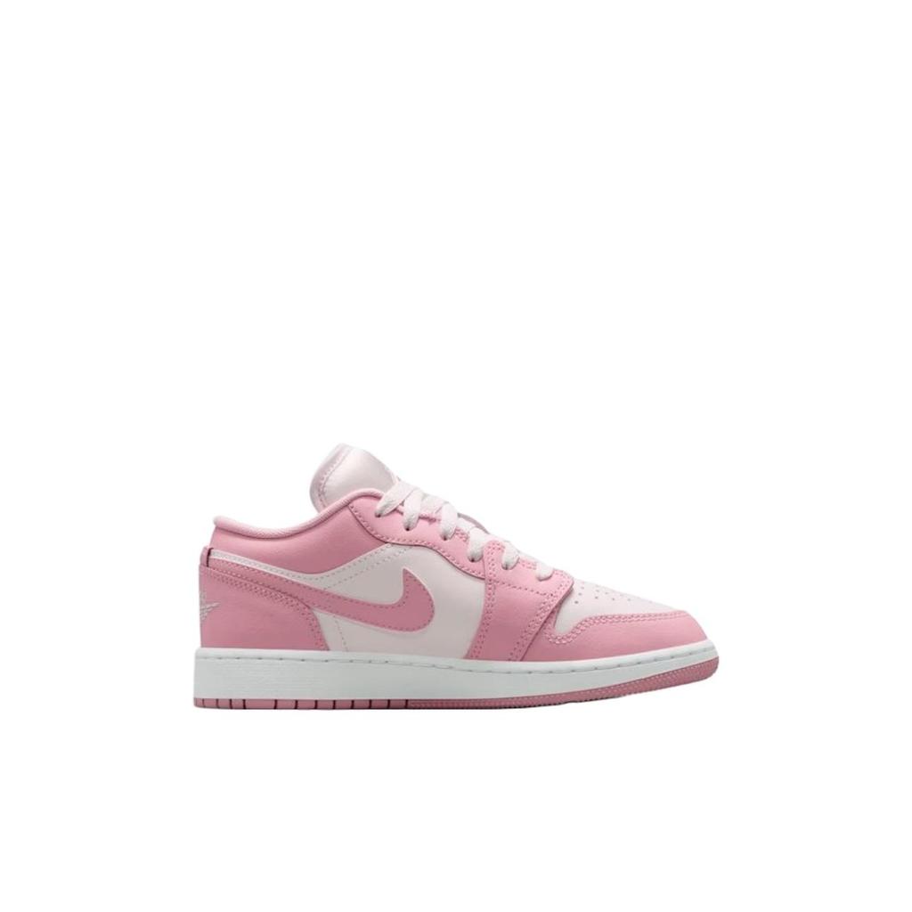 Air Jordan 1 Low GS Medium Soft Pink/White/Pearl Pink Kids Sneakers 553560614
