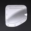 Silver Exterior Filler Fuel Door Tank Gas Cap Cover Trim For Toyota Tacoma 11-15