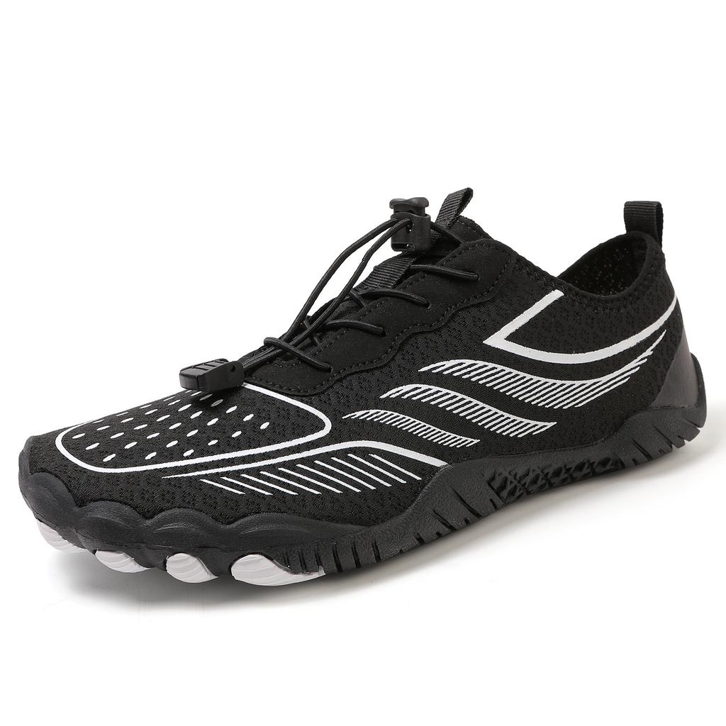 Outdoor Shuoxi Shoes Five-finger Beach Shoes Breathable Non-slip Wading Fishing Shoes Quick-drying Swimming Shoes Barefoot Shoes