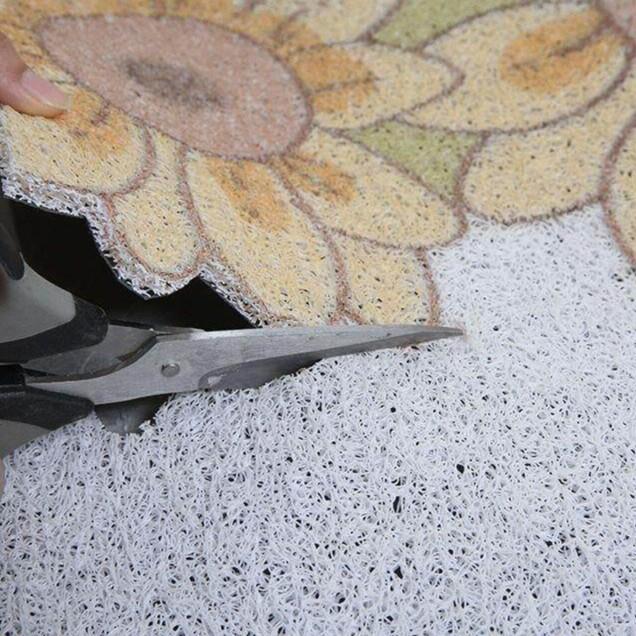 Ins-style Entrance Door Mat Dirt-resistant Wear-resistant Anti-slip Porch Door Mat Toilet Bathroom Drain Pad Living Room Rug