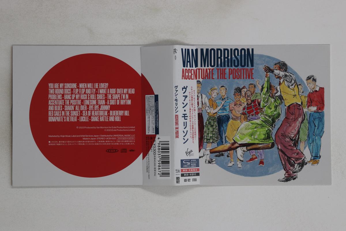 

CD VAN MORRISON - Accentuate The Positive (SHM-CD) UICB1022 VIRGIN 2023 Japan Obi Rock Used