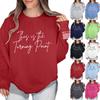 Dámská mikina Colorblock Dlouhý rukáv Kulatý výstřih Neformální Pohodlné Volné Lehká dámská mikina