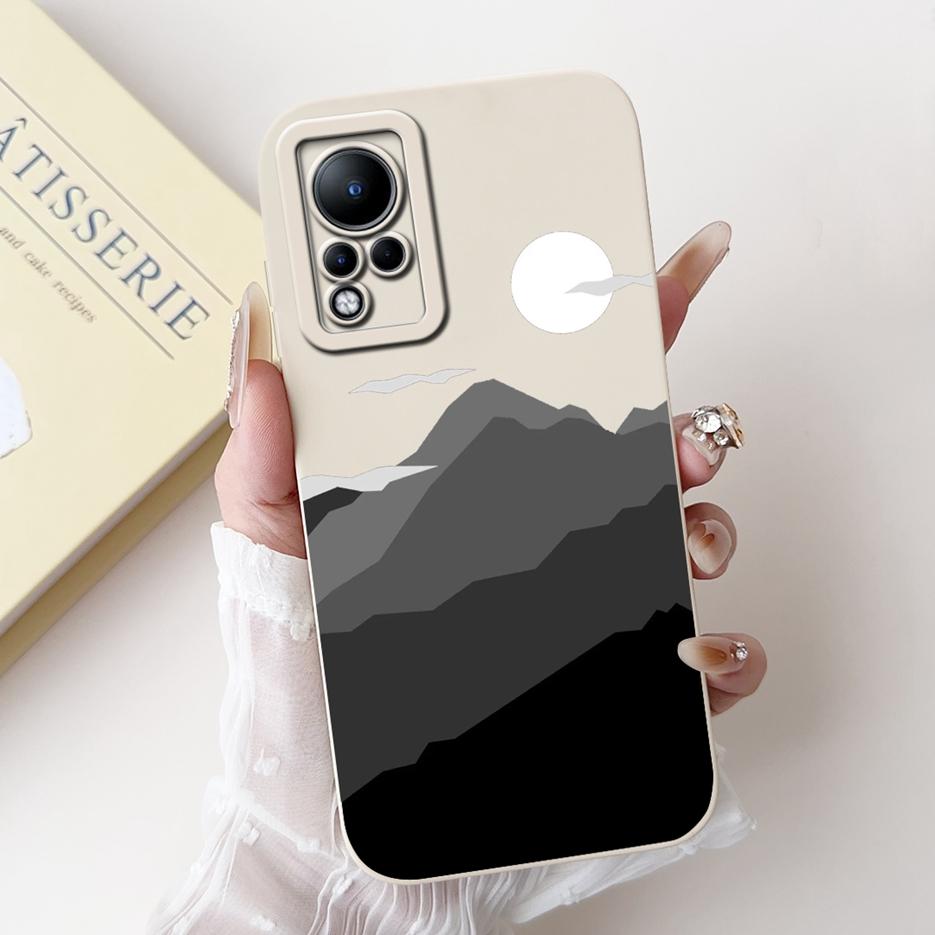 Für Infinix Note 11 Hülle Note 12 X663 X663B Stilvolle Candy Painted Handyhüllen für Infinix Note 11 Pro Note11 S Weiche Fundas
