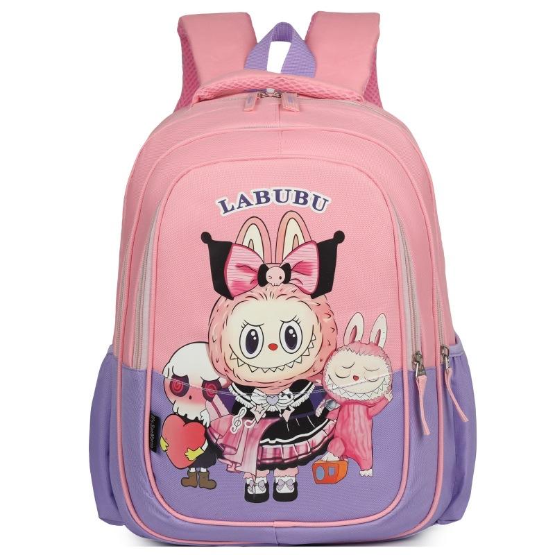 School bag for primary school students New cartoon cute boys and girls backpack lightweight backpack