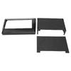 Single DIN Car Radio Frame ABS Plastic Easy Installation Radio GPS Navigation Panel Frame for Cars