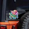 Cute Octopus Car Sticker Vinyl Decal Waterproof Rear Window Motorcycle Camper Bumper Truck Laptop Decoration TM388