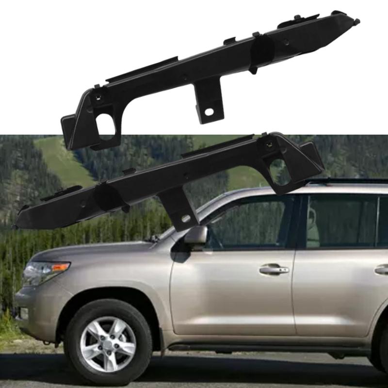 1 Pair Front L & R Bumper Cover Bar Support Bracket Holder Guide for Toyota Land Cruiser Prado 120 2002 2003 2004 2005 2006-2009